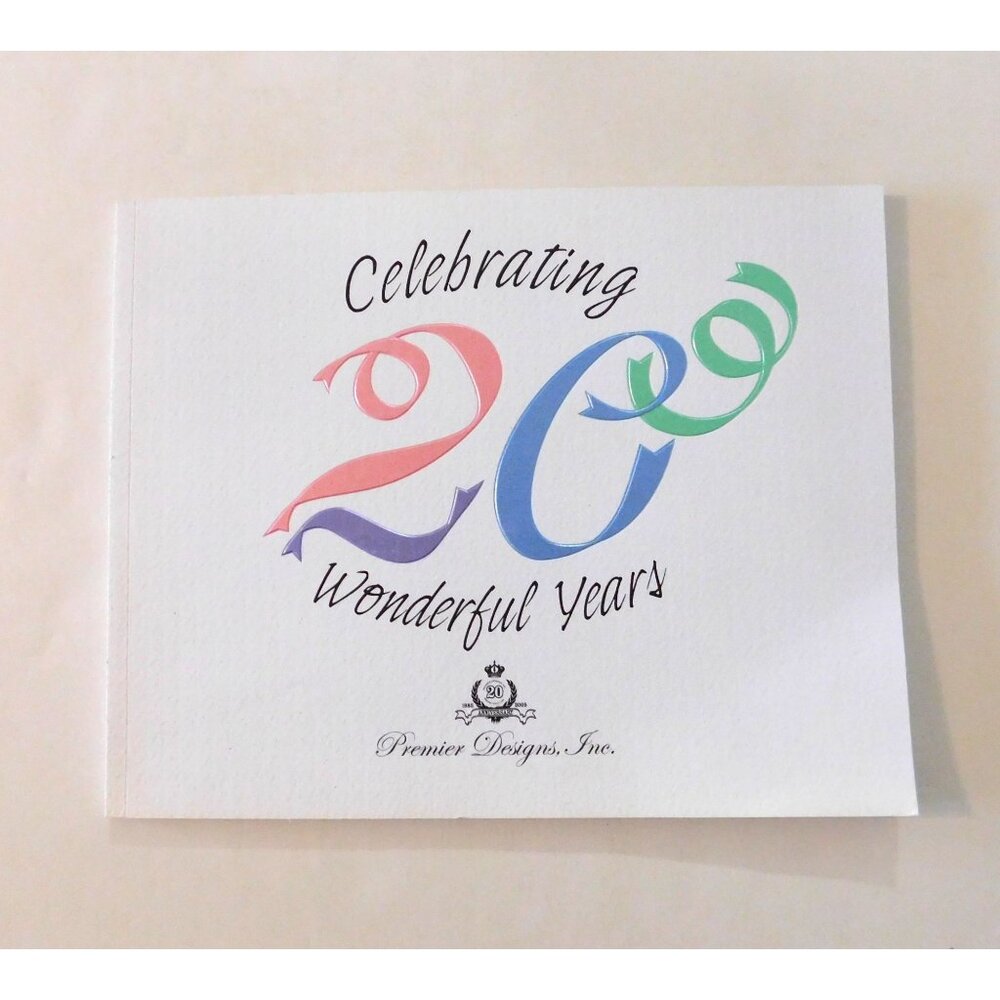 Premier Designs Celebrating 20 Wonderful Years 1985 2005 Softcover Book Jewelry